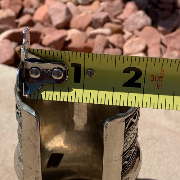 Large Wrist Cuff with Elephant 🐘 Print Made in India - Picture 5 of 6